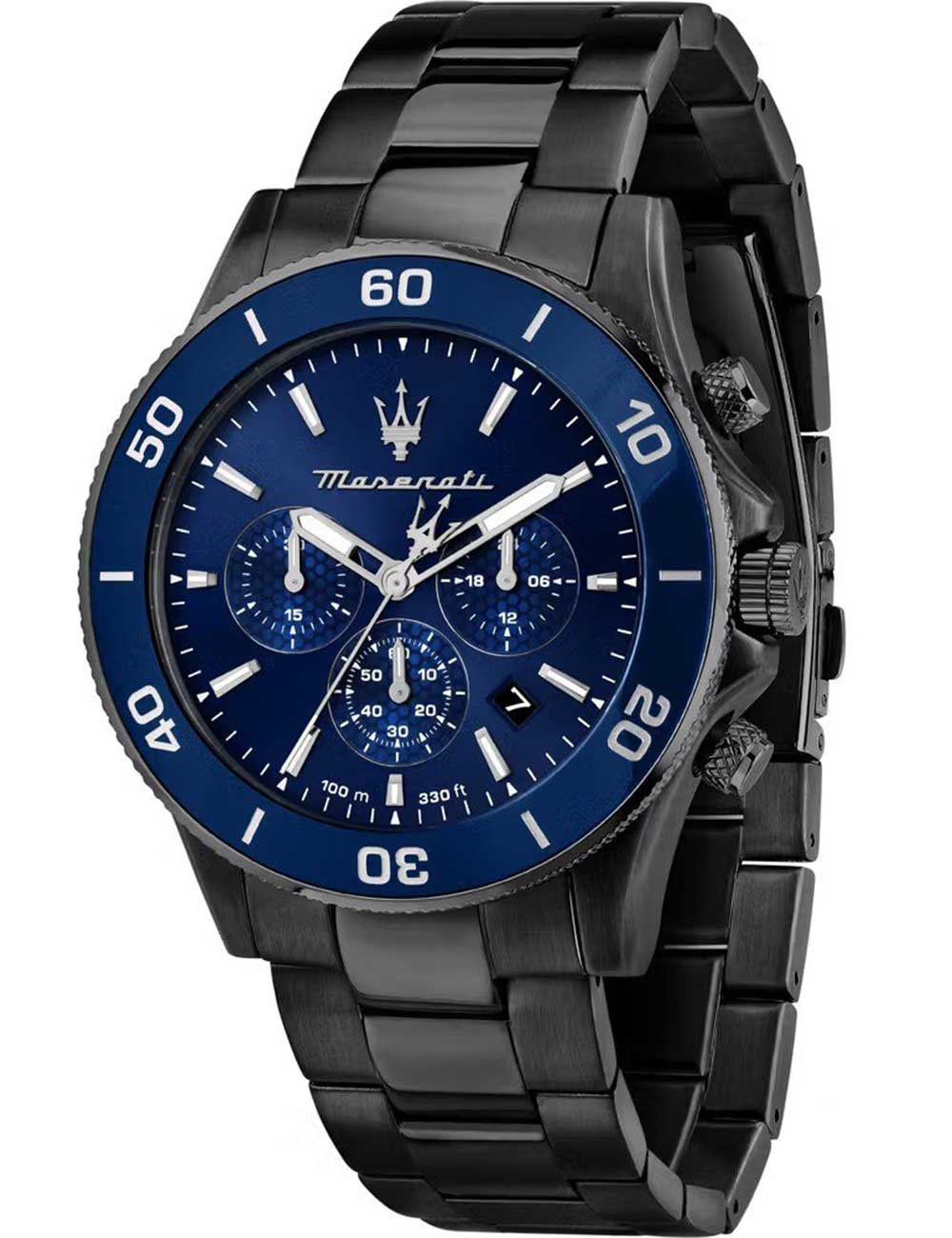Maserati R8873600005 vyriškas laikrodis Competizione Chronograph 43mm 10ATM