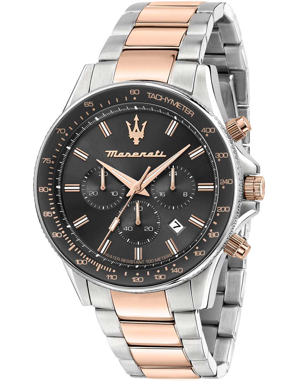 Maserati R8873640021 vyriškas laikrodis Sfida Chronograph 44mm 10ATM