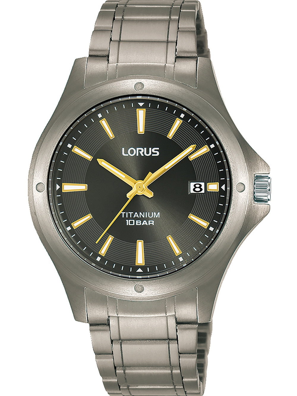 Lorus RG867CX9 titanium vyriškas laikrodis 37mm 10ATM
