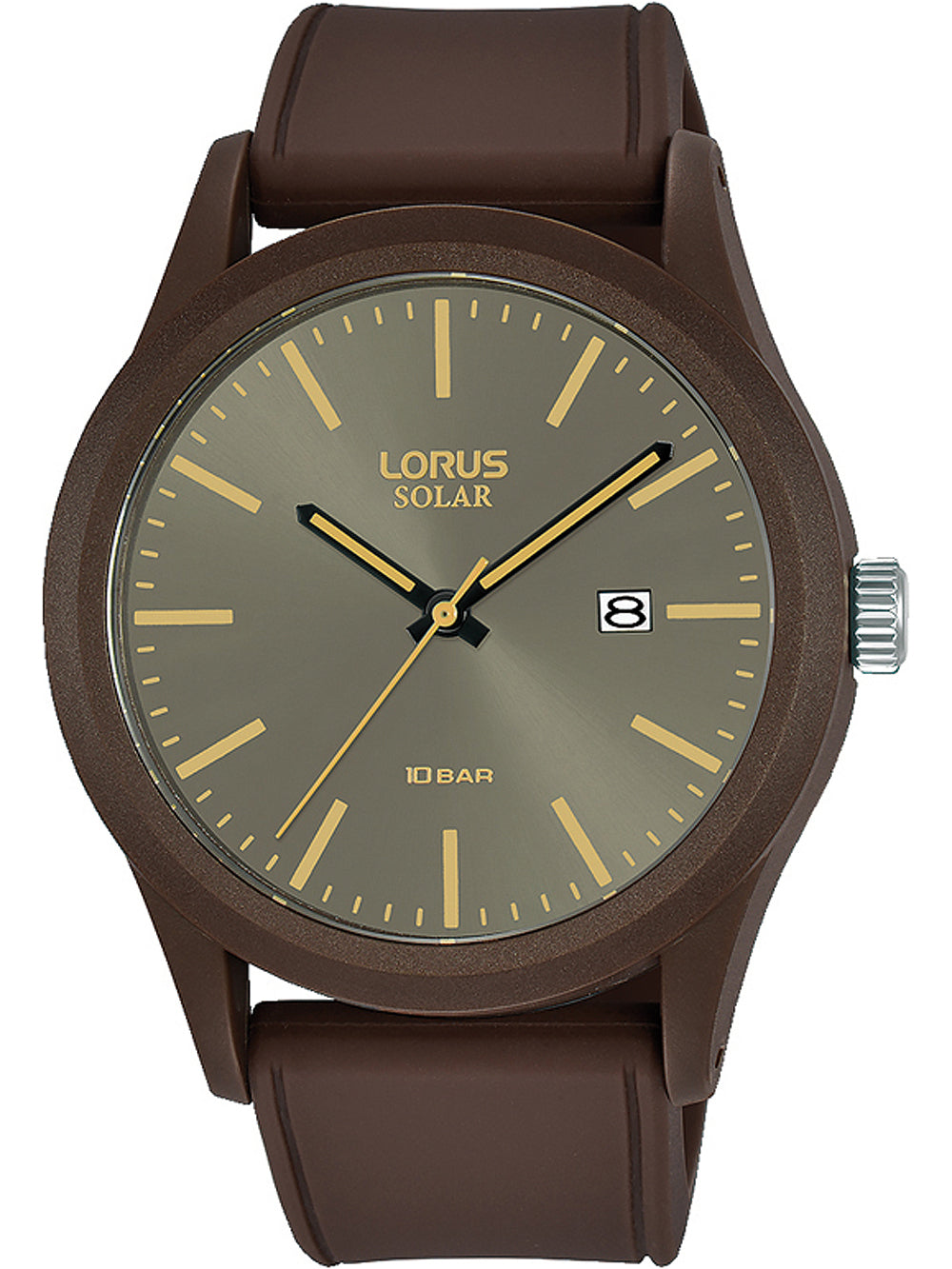 Lorus RX307AX9 Solar vyriškas laikrodis 42mm 10ATM