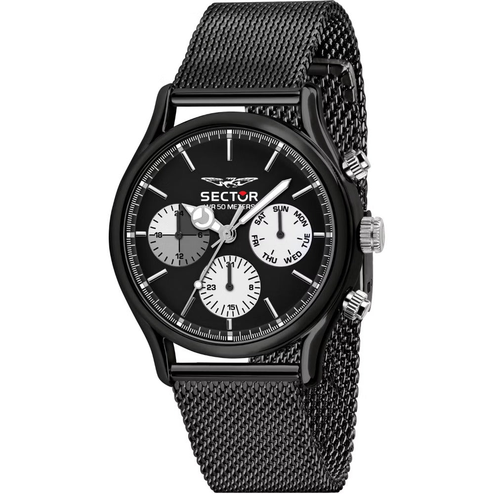 Sector R3253517003 vyriškas laikrodis Multifunction 43mm 5ATM