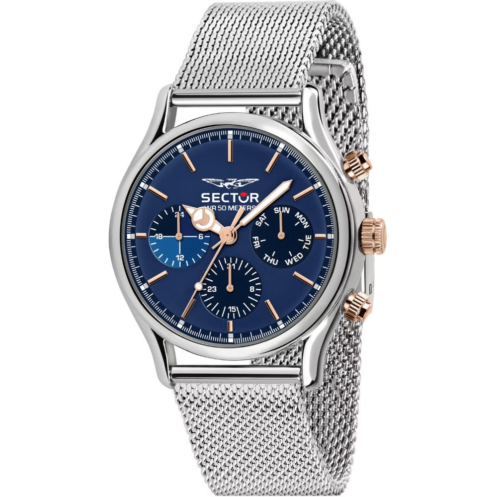 Sector R3253517009 vyriškas laikrodis Multifunction 43mm 5ATM
