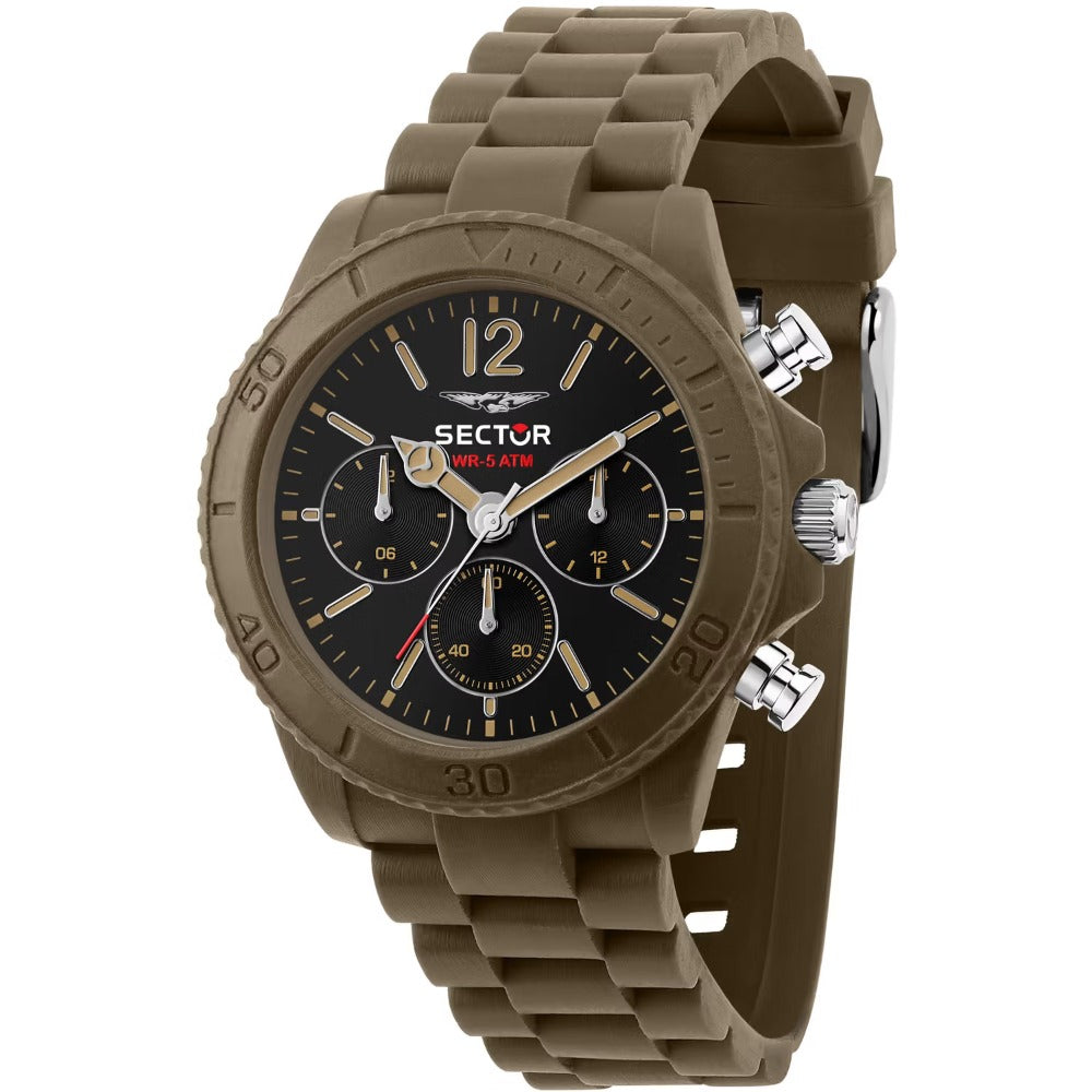 Sector R3251549003 Diver vyriškas laikrodis Chrono 42mm 5ATM