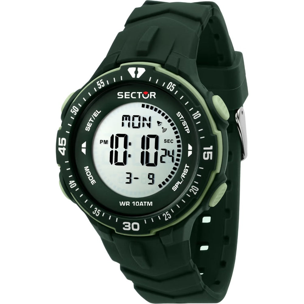 Sector R3251280003 EX-26 Digital laikrodis vyriškas laikrodis 44mm 10ATM