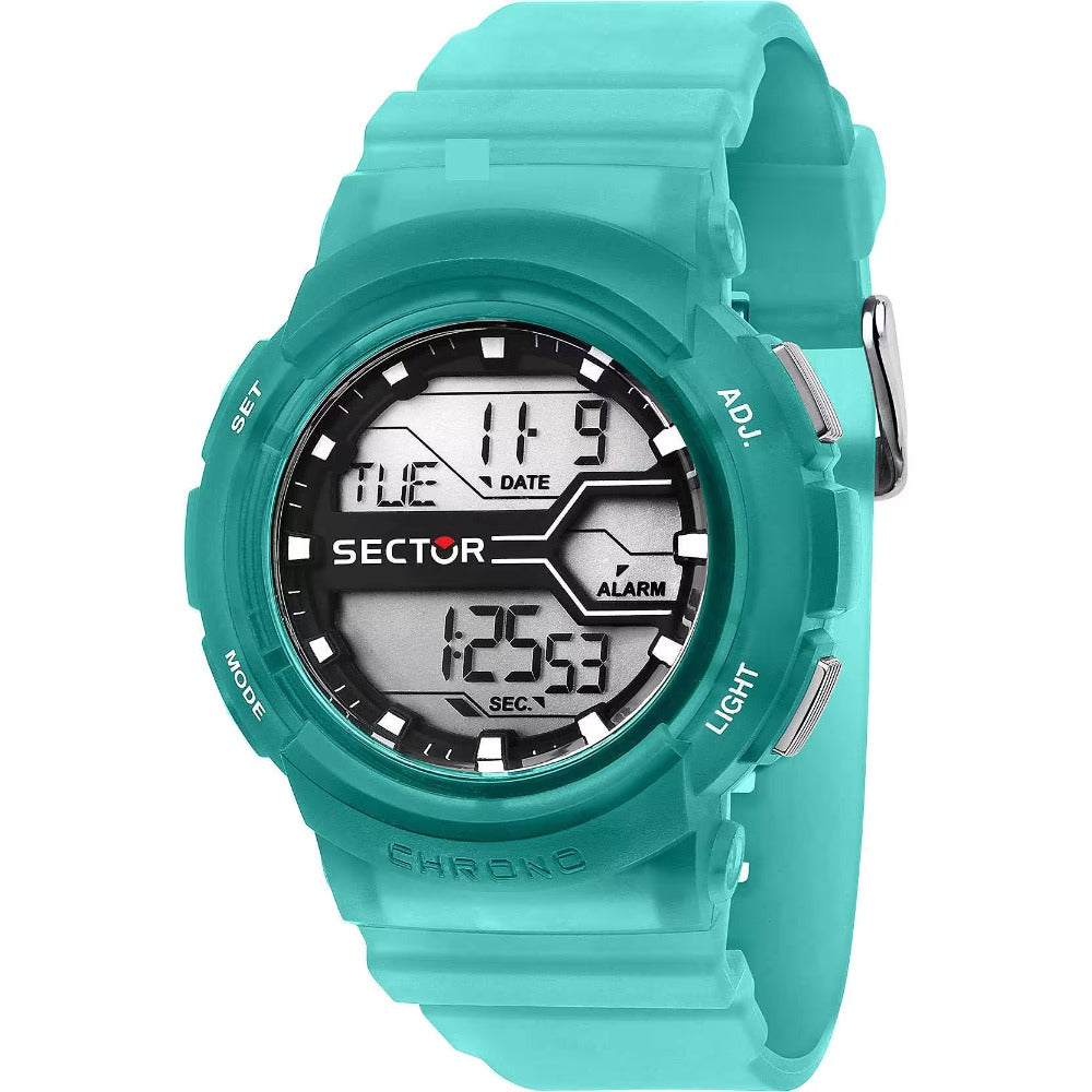 Sector R3251547003 EX-39 Digital laikrodis vyriškas laikrodis 44mm 10ATM