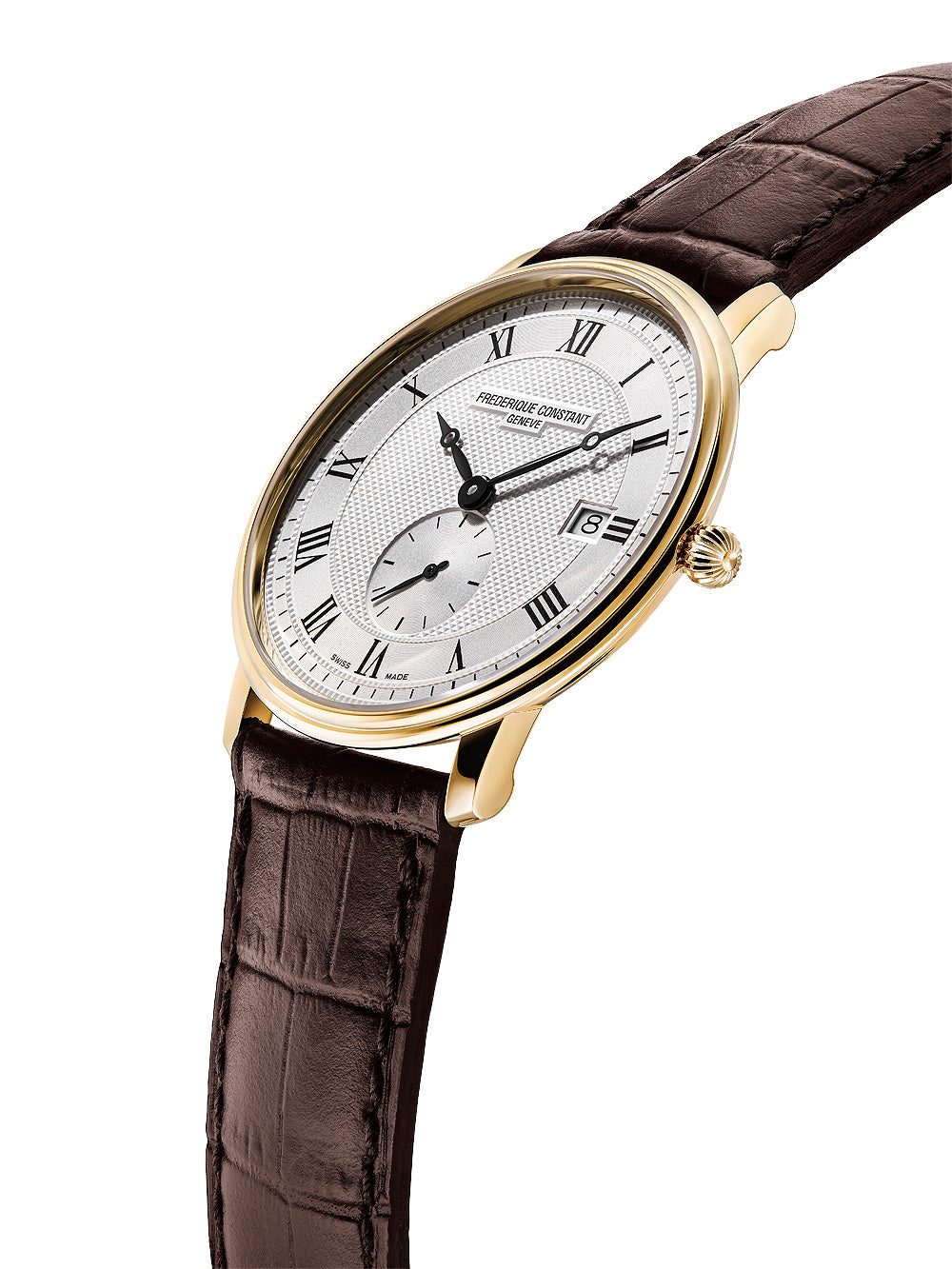 Frederique Constant FC-245M5S5 Slimline Small Seconds vyriškas laikrodis
