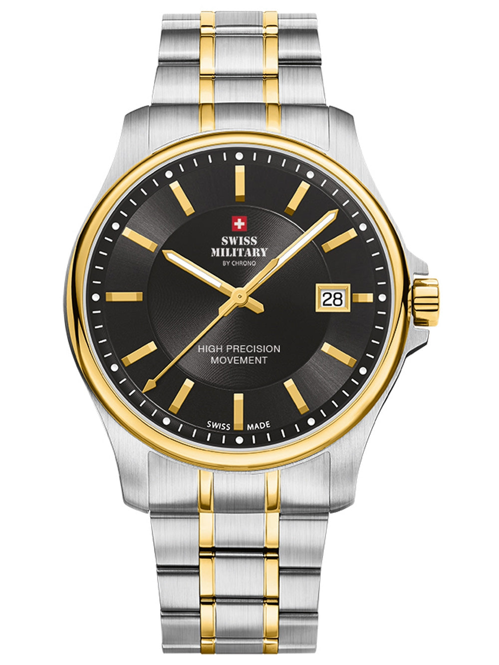Swiss Military SM30200.04 vyriškas laikrodis 39mm 5ATM