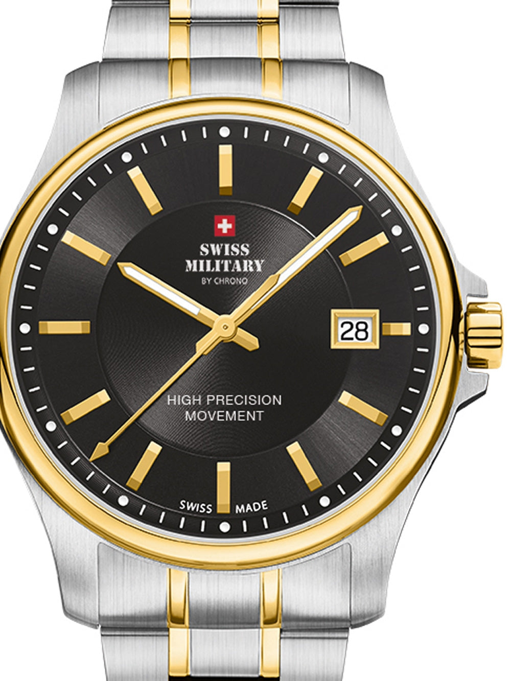 Swiss Military SM30200.04 vyriškas laikrodis 39mm 5ATM