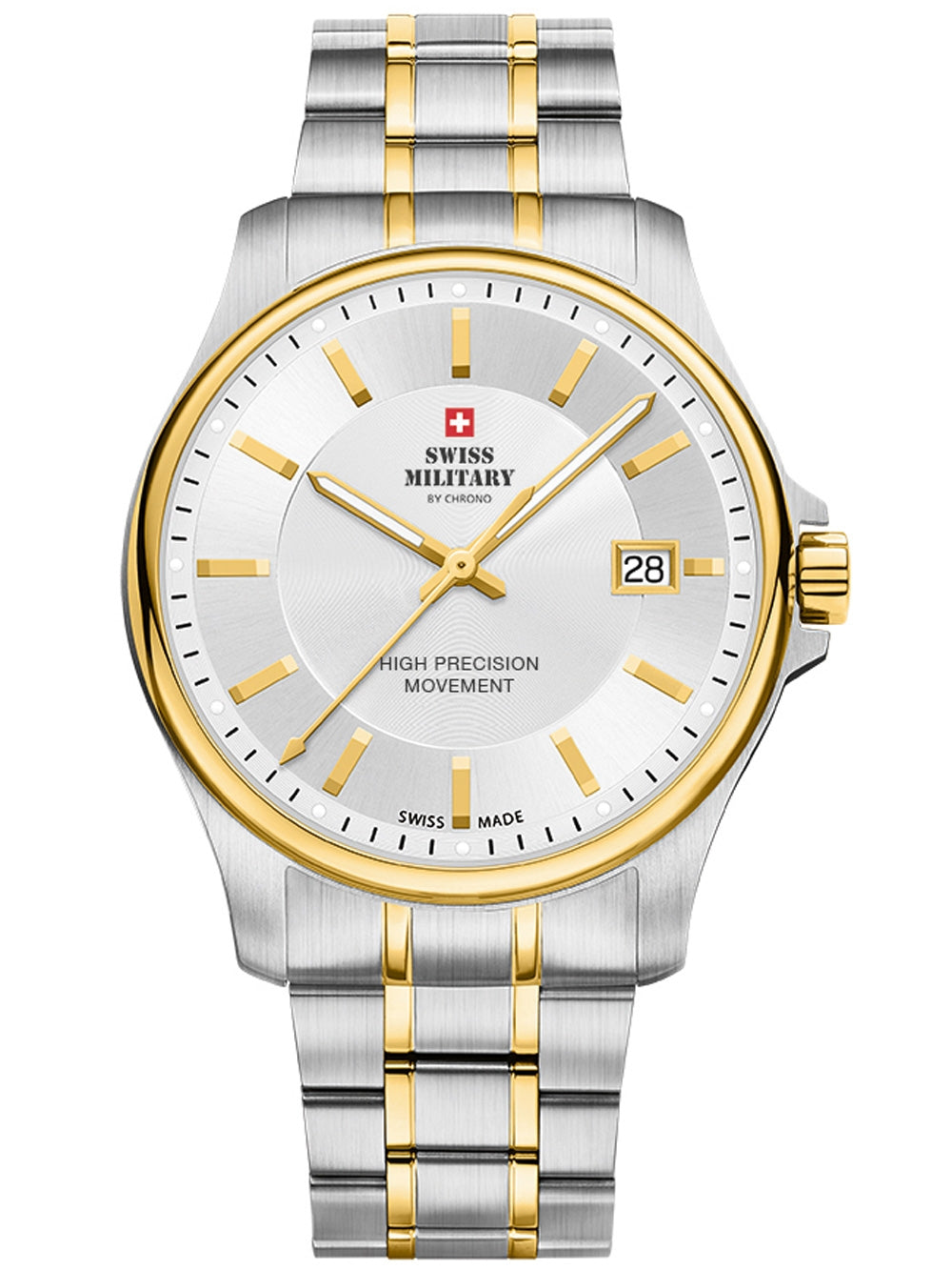 Swiss Military SM30200.05 vyriškas laikrodis 39mm 5ATM