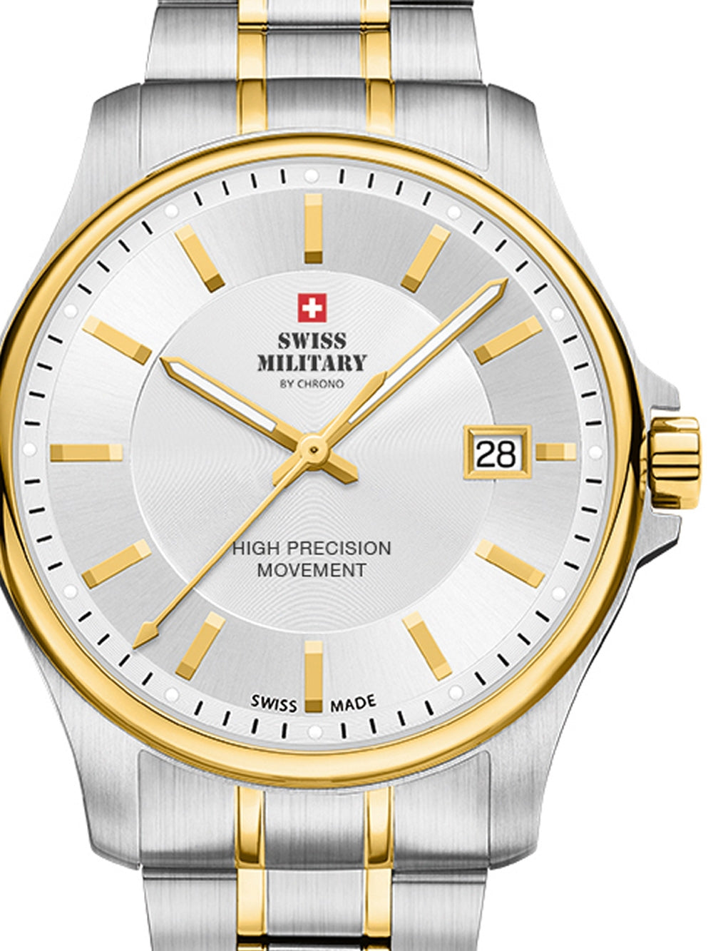 Swiss Military SM30200.05 vyriškas laikrodis 39mm 5ATM