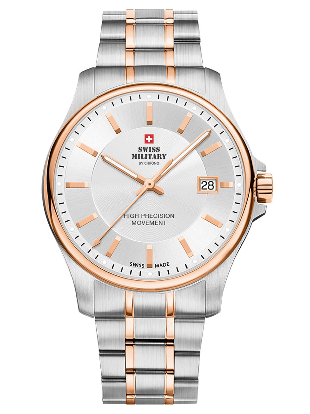 Swiss Military SM30200.07 vyriškas laikrodis 39mm 5ATM