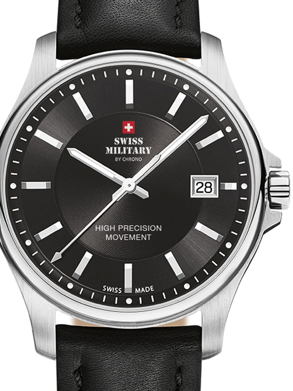 Swiss Military SM30200.10 vyriškas laikrodis 39mm 5ATM