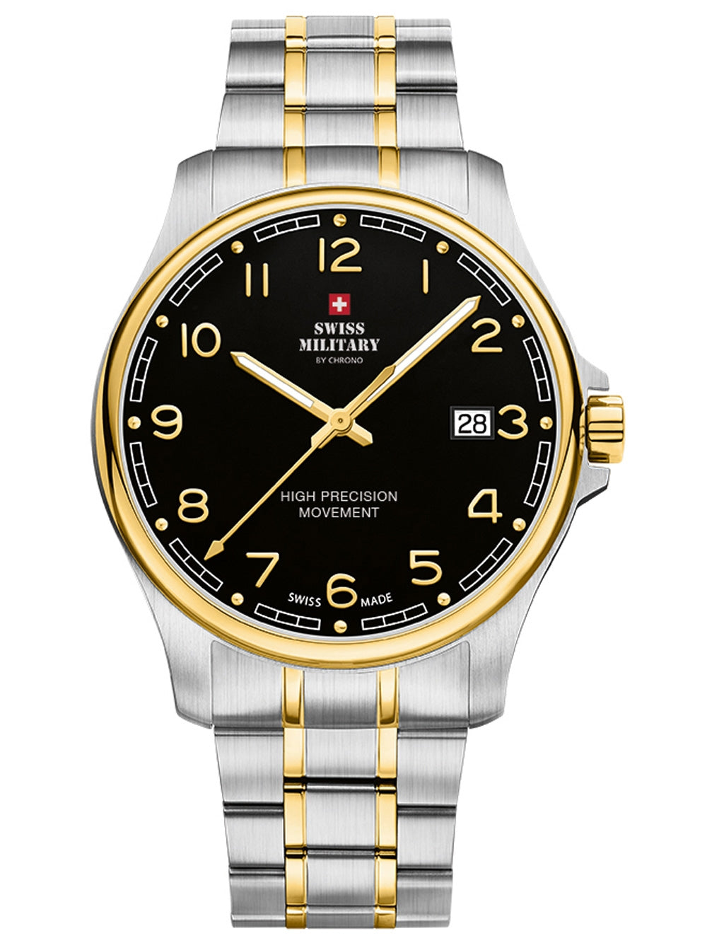 Swiss Military SM30200.19 vyriškas laikrodis 39mm 5ATM