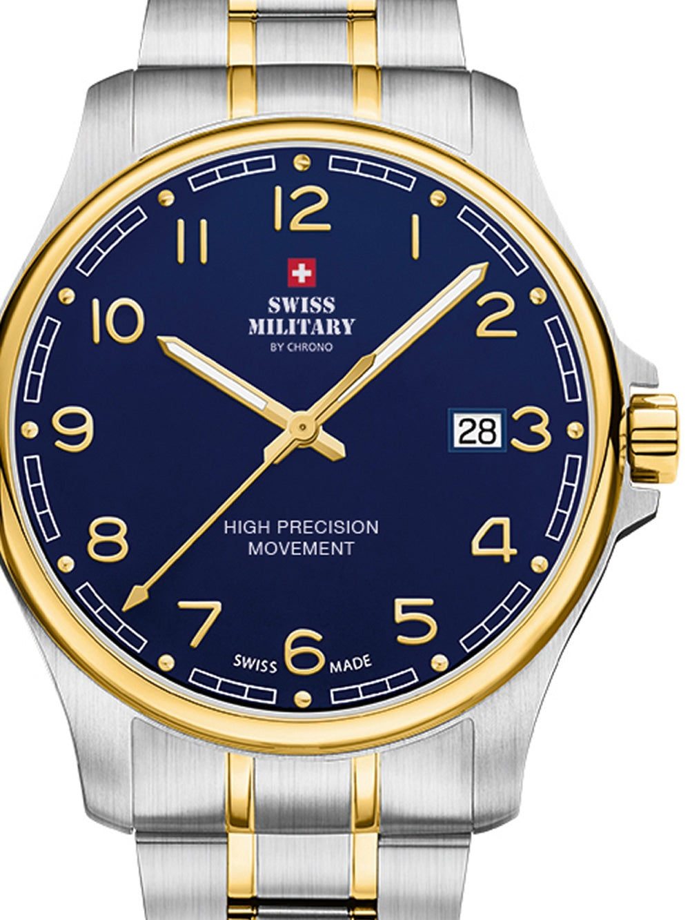 Swiss Military SM30200.21 vyriškas laikrodis 39mm 5ATM
