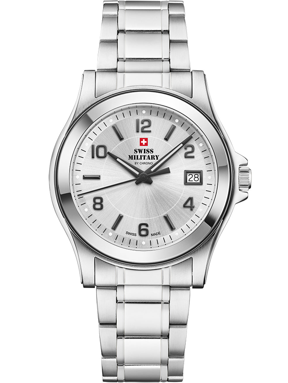 Swiss Military SM34002.22 vyriškas laikrodis 39mm 5ATM