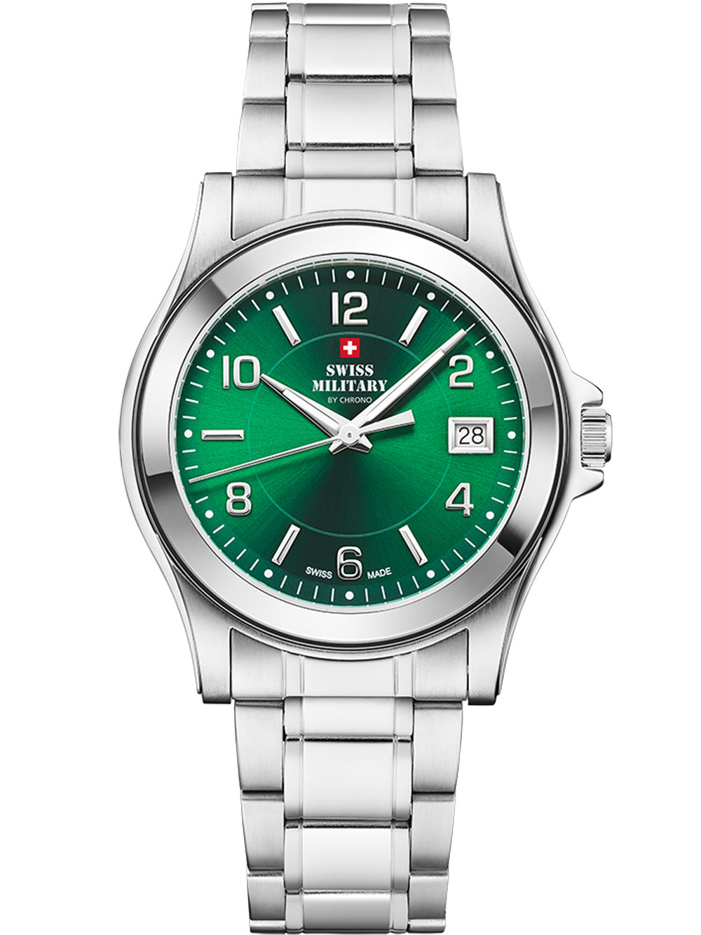 Swiss Military SM34002.24 vyriškas laikrodis 39mm 5ATM