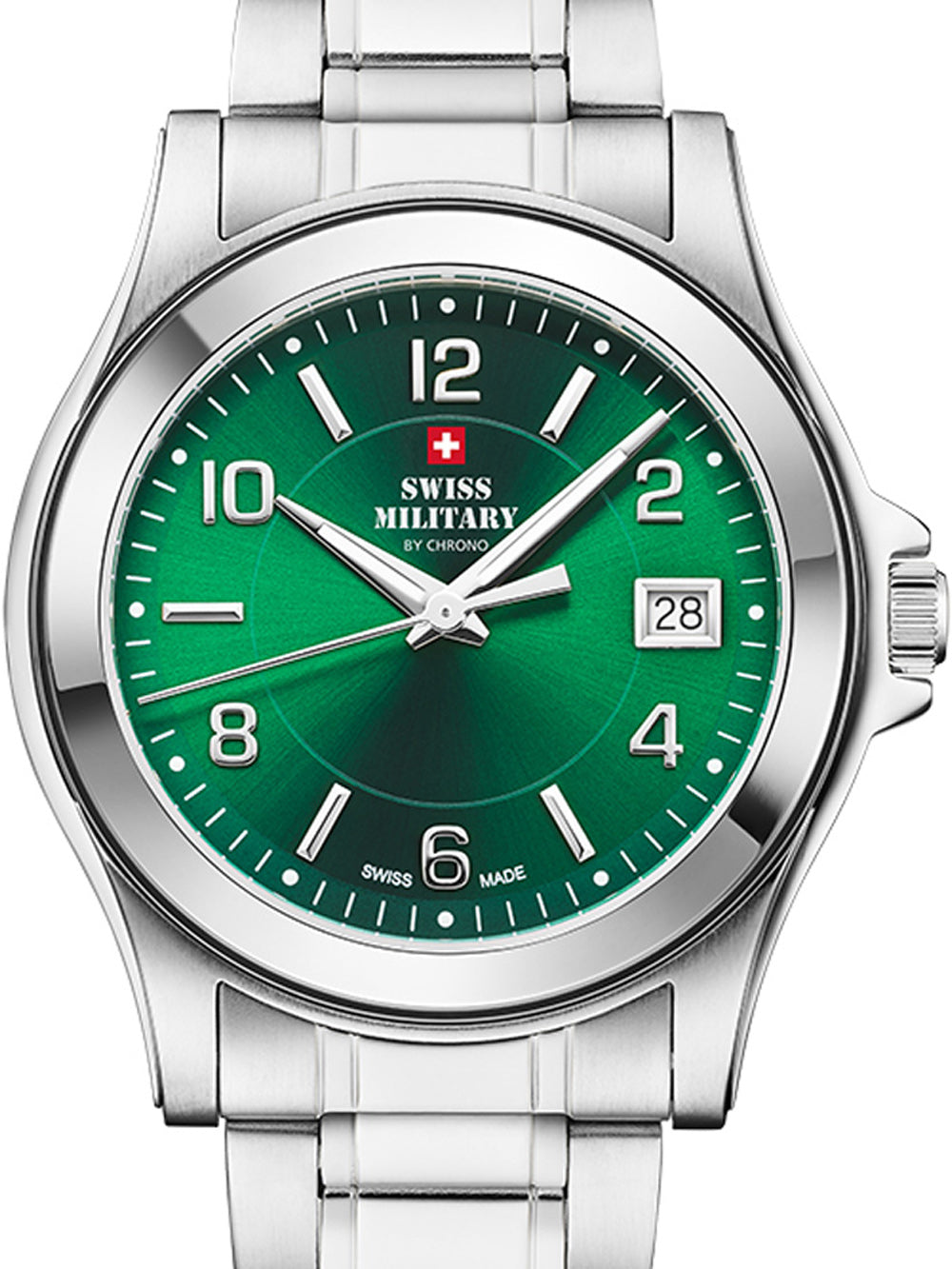 Swiss Military SM34002.24 vyriškas laikrodis 39mm 5ATM