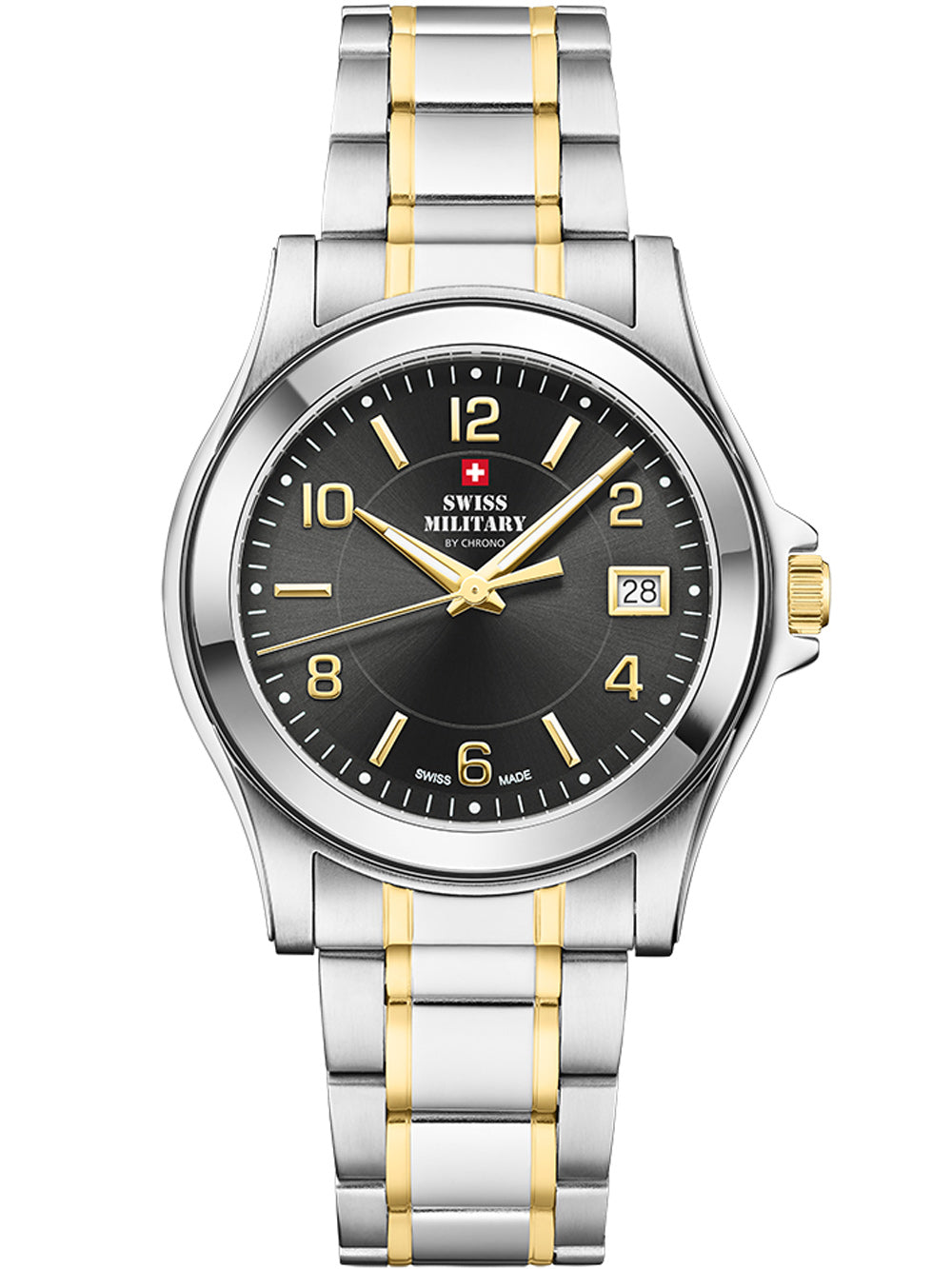 Swiss Military SM34002.25 vyriškas laikrodis 39mm 5ATM