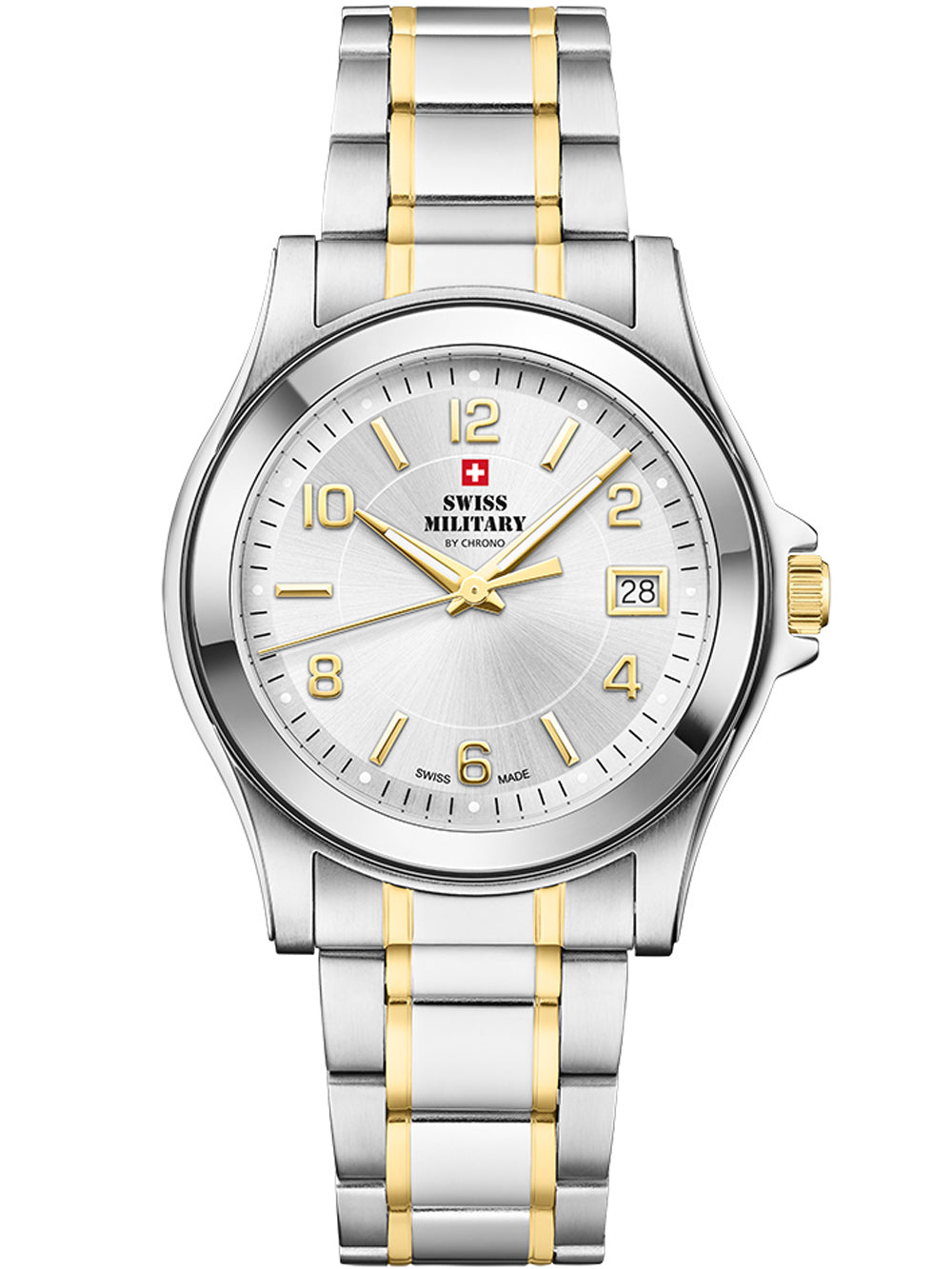 Swiss Military SM34002.26 vyriškas laikrodis 39mm 5ATM
