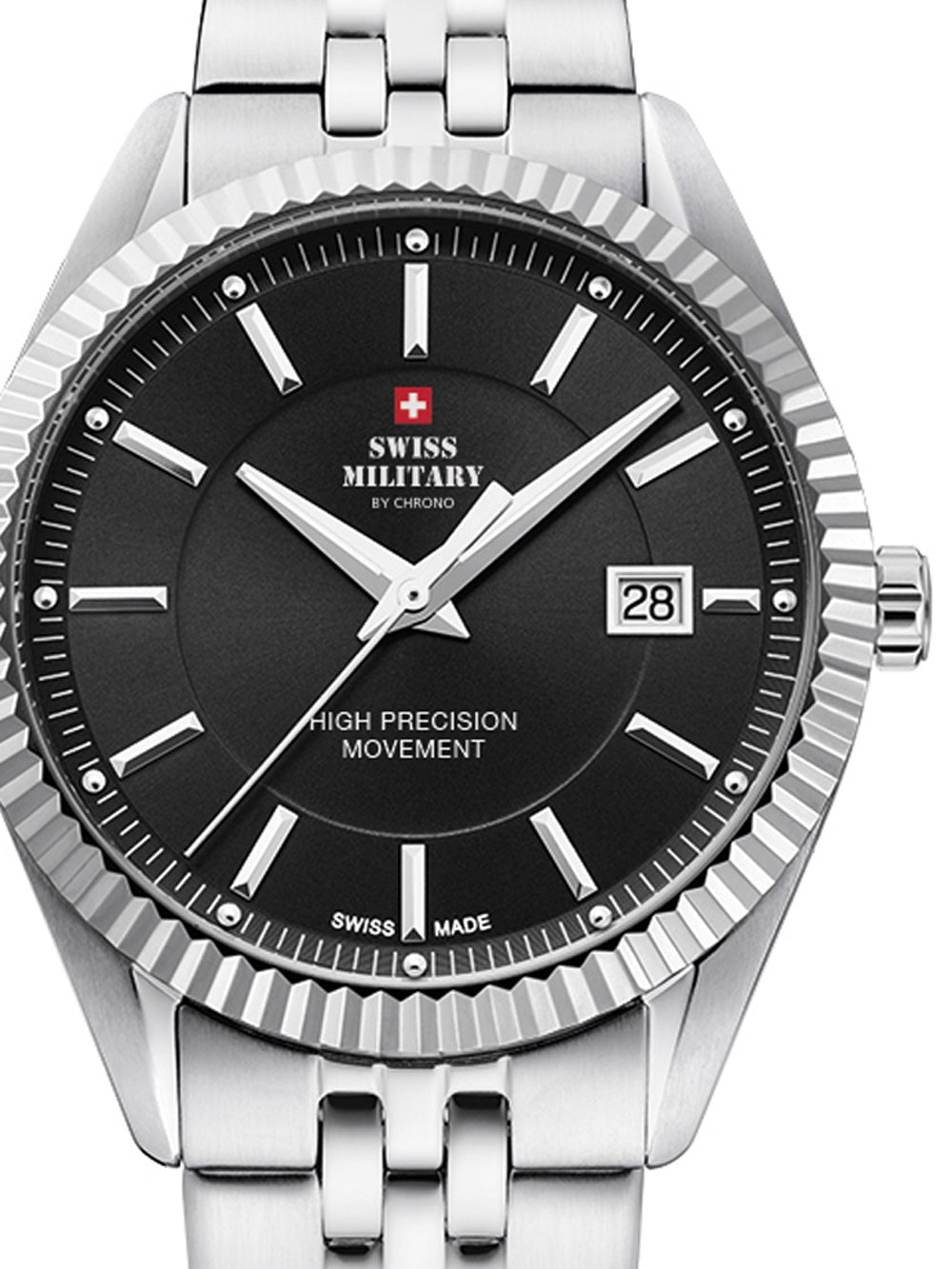 Swiss Military SM34065.01 vyriškas laikrodis 40mm 5ATM