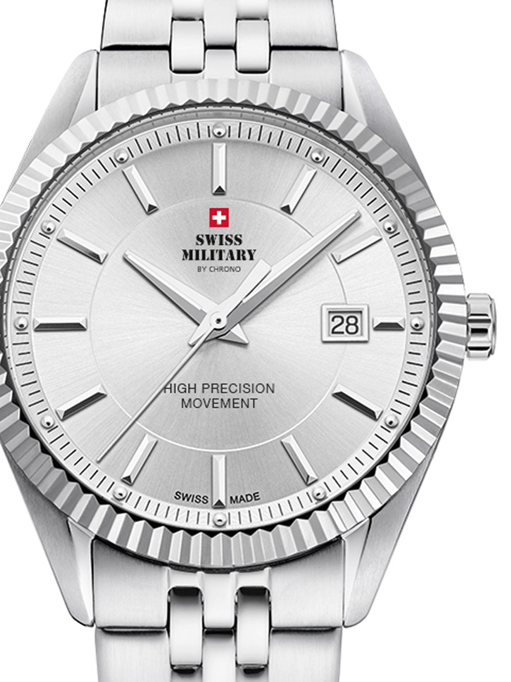 Swiss Military SM34065.02 vyriškas laikrodis 40mm 5ATM