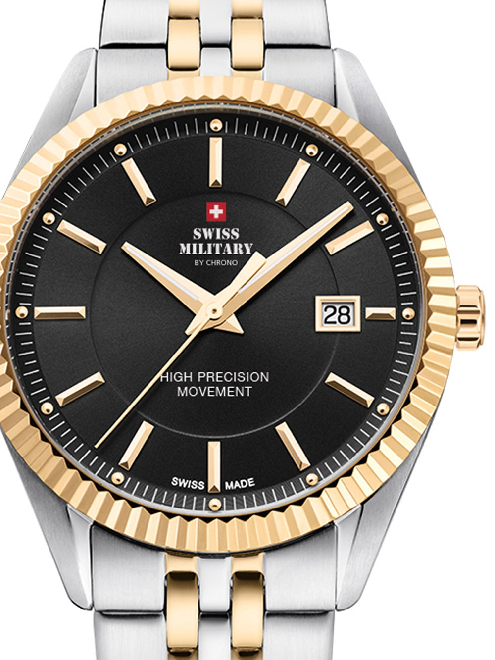 Swiss Military SM34065.04 vyriškas laikrodis 40mm 5ATM