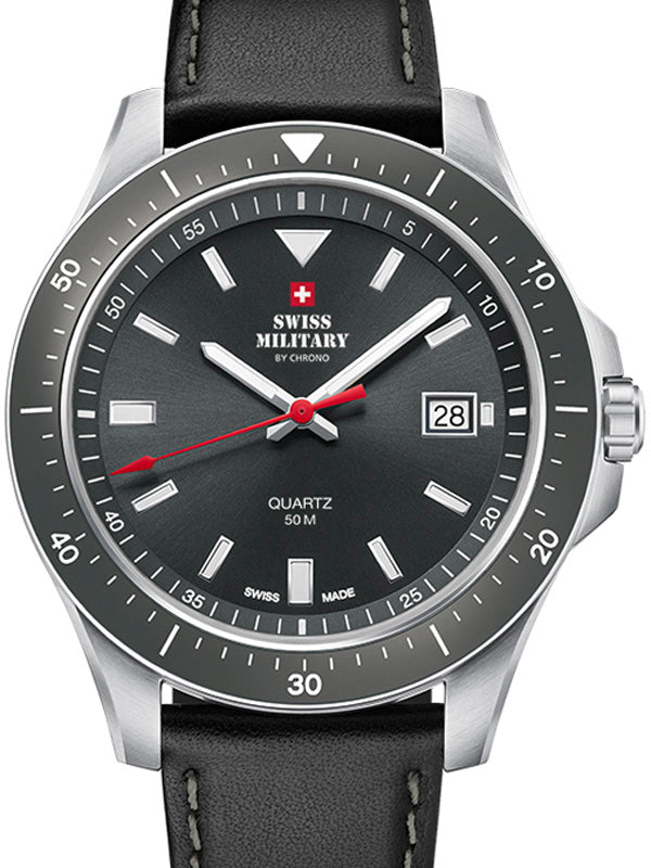 Swiss Military SM34082.06 vyriškas laikrodis quartz 42 mm 5ATM