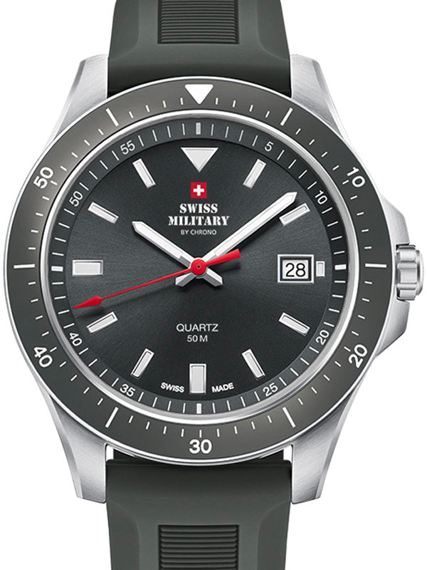 Swiss Military SM34082.09 vyriškas laikrodis quartz 42 mm 5ATM