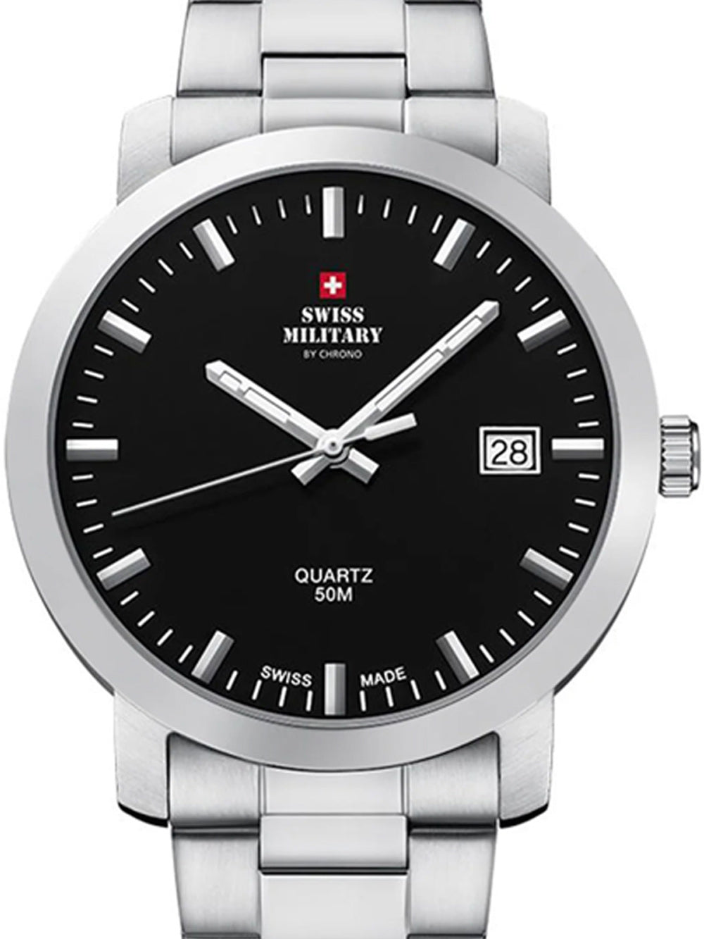Swiss Military SM34083.01 vyriškas laikrodis 40mm 5ATM