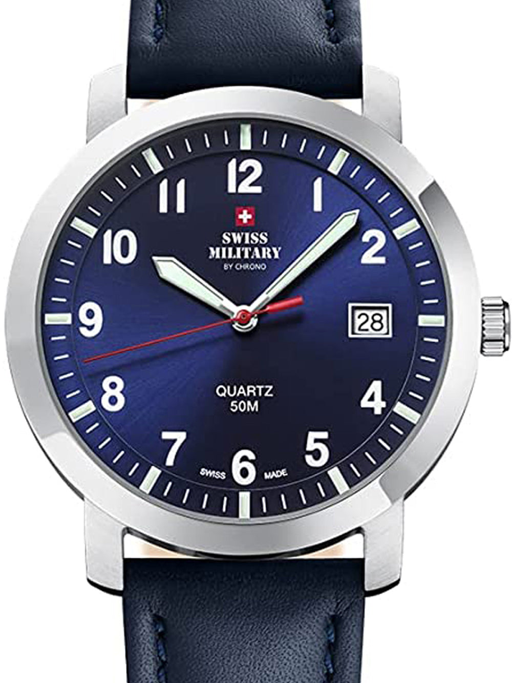 Swiss Military SM34083.12 vyriškas laikrodis 40mm 5ATM