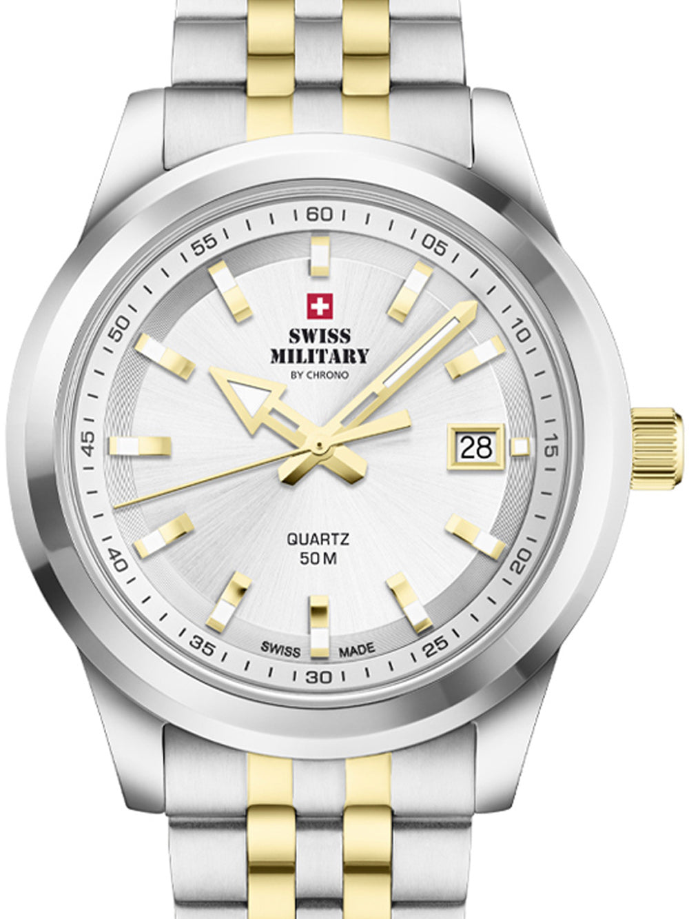 Swiss Military SM34094.04 vyriškas laikrodis 41mm 5ATM