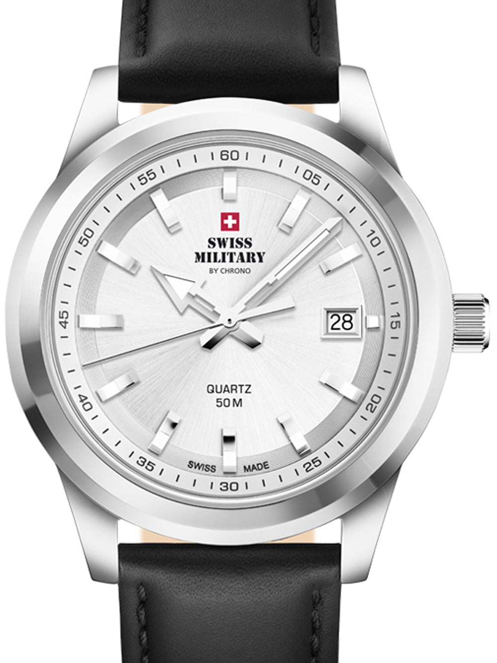 Swiss Military SM34094.06 vyriškas laikrodis 41mm 5ATM