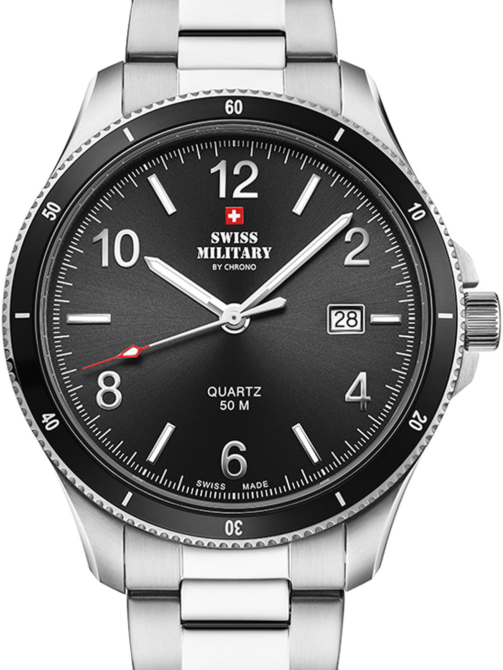 Swiss Military SM34096.01 vyriškas laikrodis 42mm 5ATM