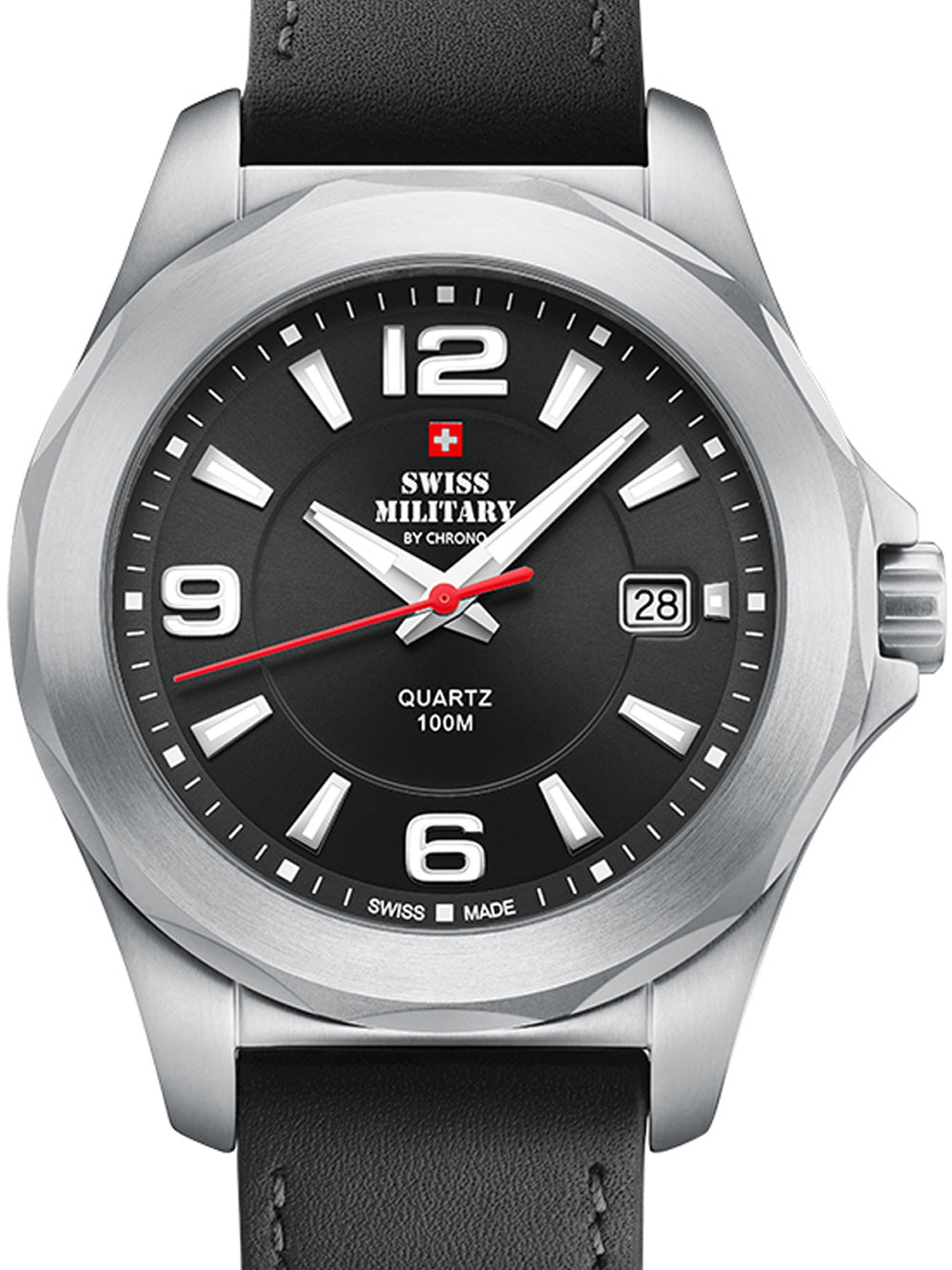 Swiss Military SM34099.01 vyriškas laikrodis 42mm 10ATM