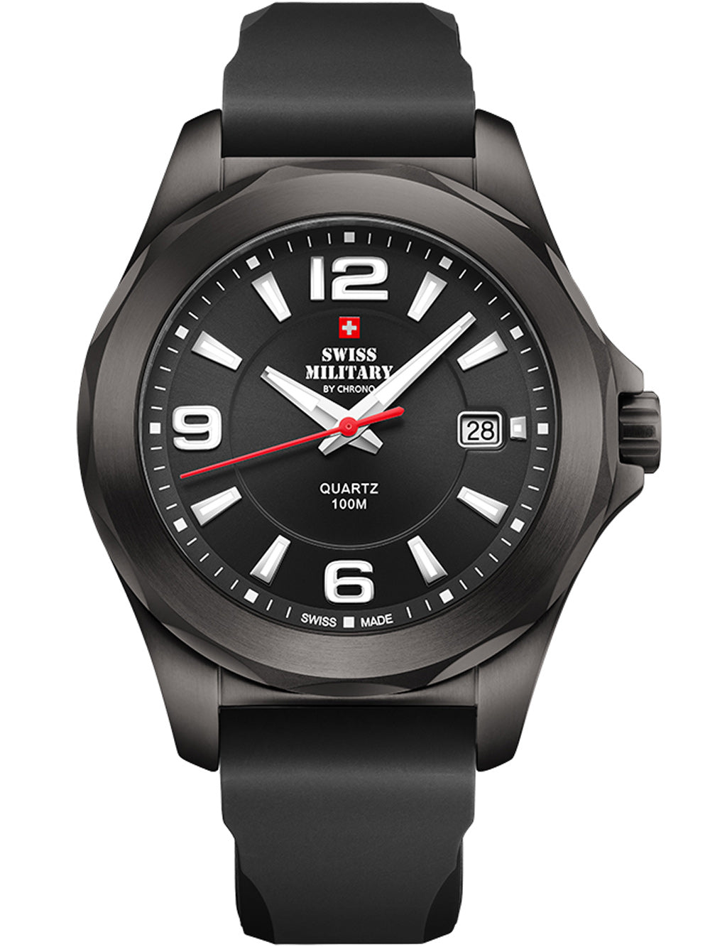 Swiss Military SM34099.03 vyriškas laikrodis 42mm 10ATM