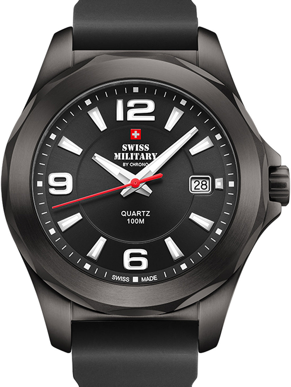 Swiss Military SM34099.03 vyriškas laikrodis 42mm 10ATM