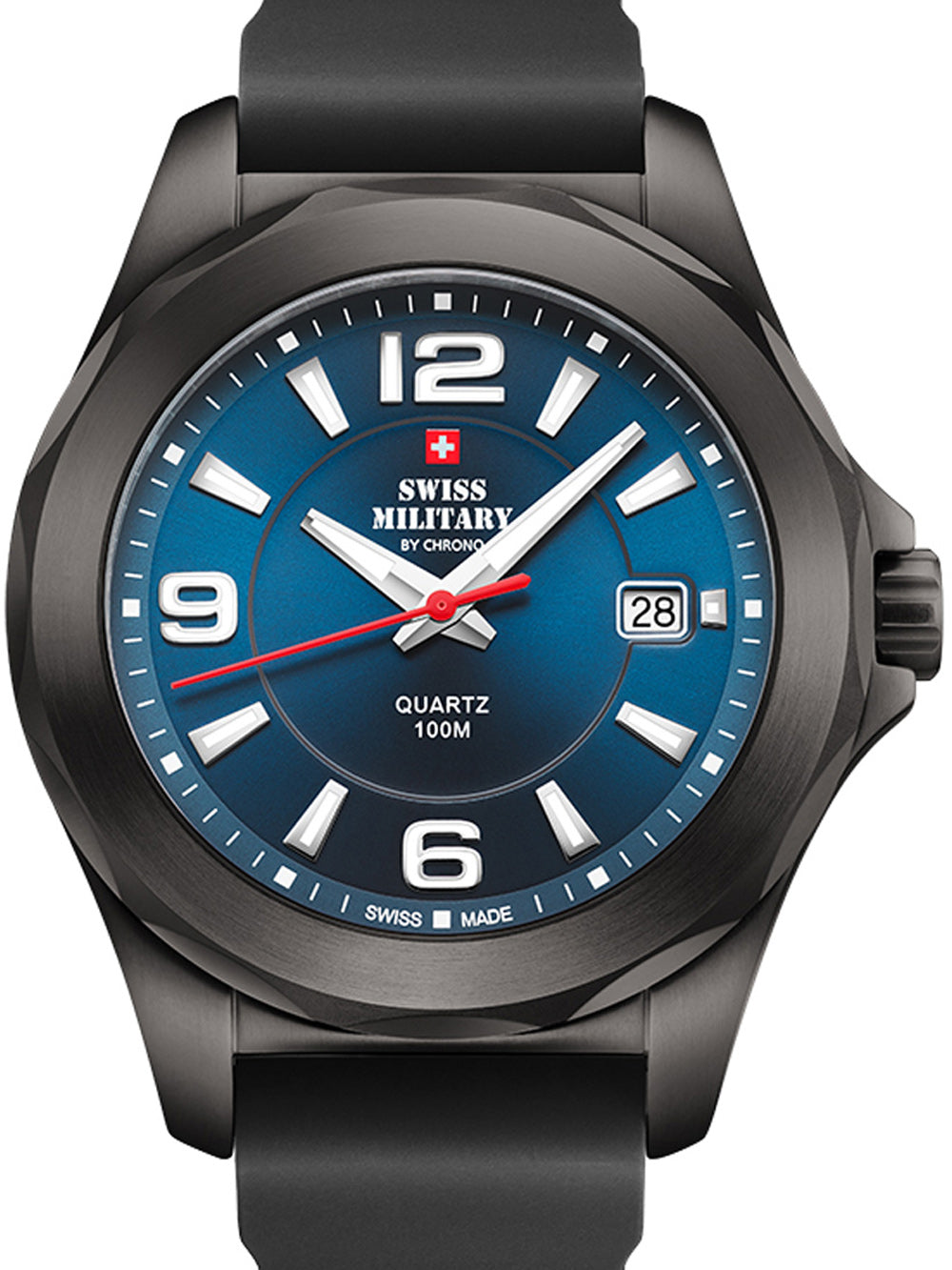 Swiss Military SM34099.04 vyriškas laikrodis 42mm 10ATM