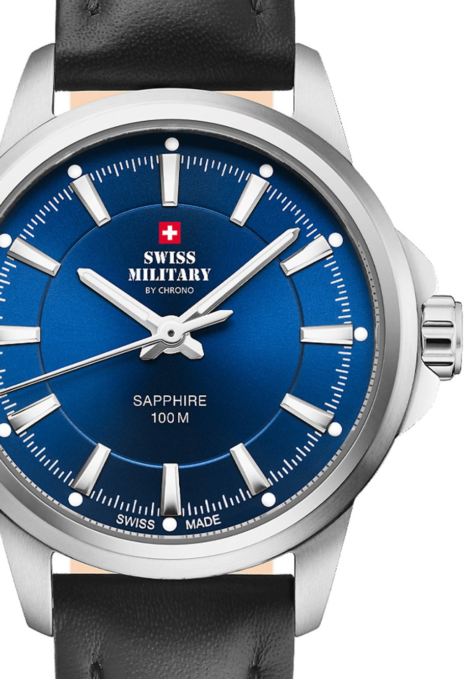 Swiss Military SM34105.10 moteriškas laikrodis Classic Sapphire Glas 28mm 10ATM