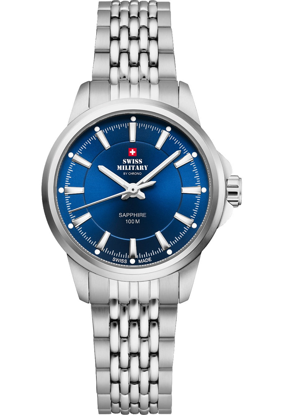 Swiss Military SM34105.03 moteriškas laikrodis Classic Sapphire Glas 28mm 10ATM