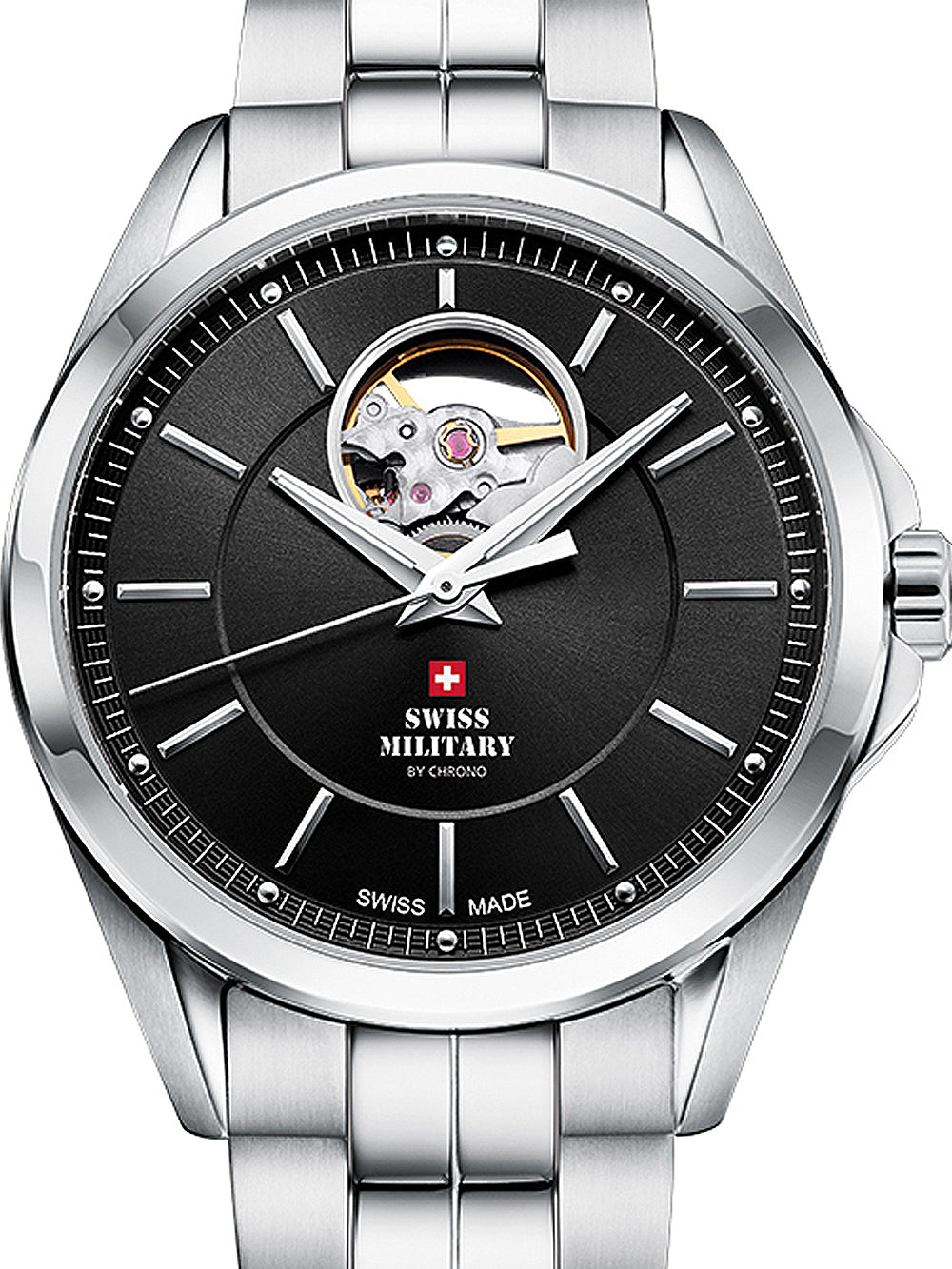 Swiss Military SMA34085.21 Automatic vyriškas laikrodis 40mm 10ATM