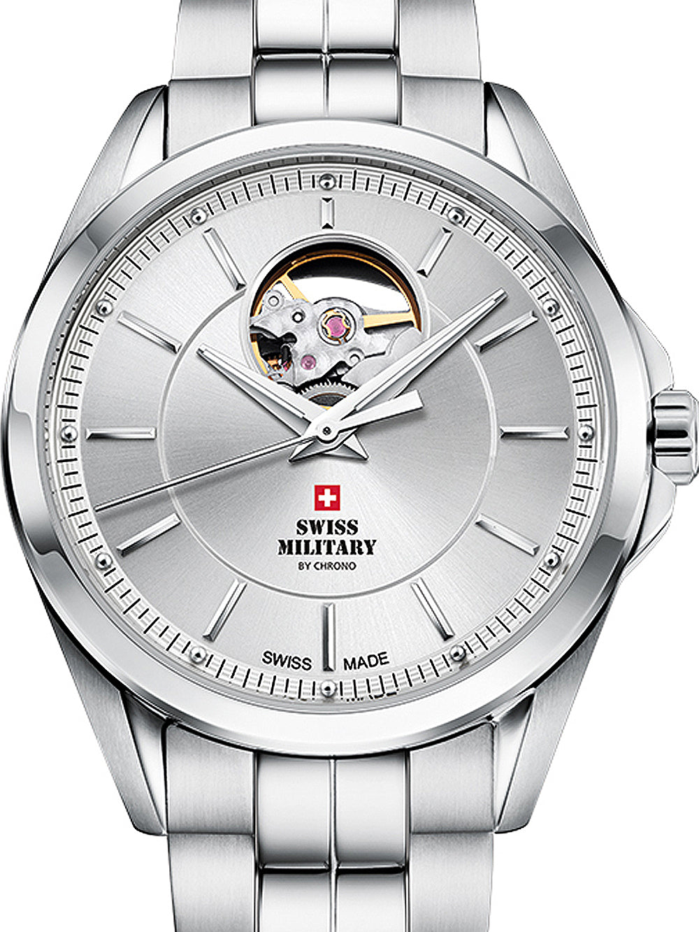 Swiss Military SMA34085.22 Automatic vyriškas laikrodis 40mm 10ATM