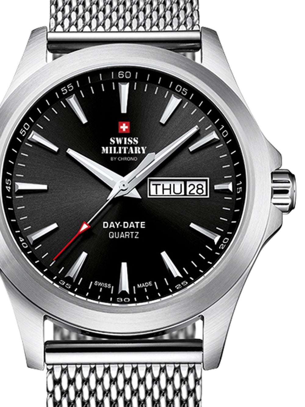 Swiss Military SMP36040.01 vyriškas laikrodis 42mm 5 ATM