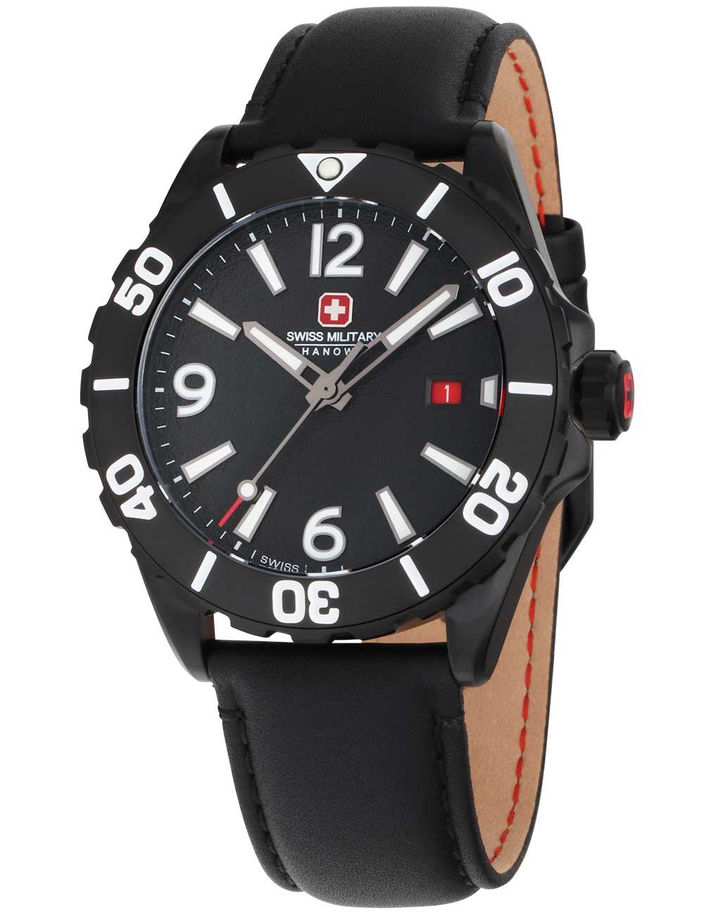 Swiss Military Hanowa SMWGB0000230 Carbon Peak vyriškas laikrodis 44mm 10ATM