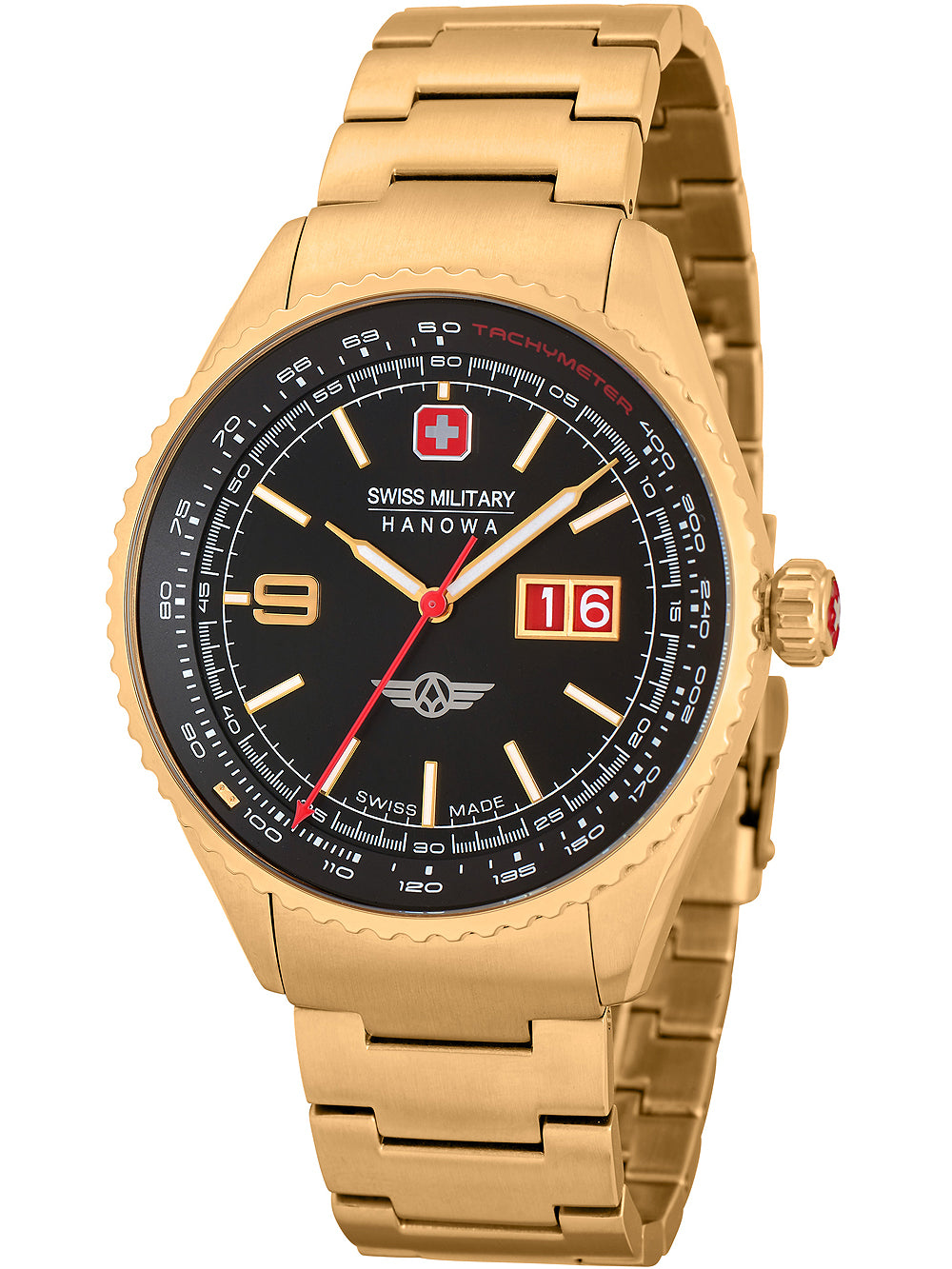 Swiss Military Hanowa SMWGH2101010 Afterburn vyriškas laikrodis 43mm 10ATM