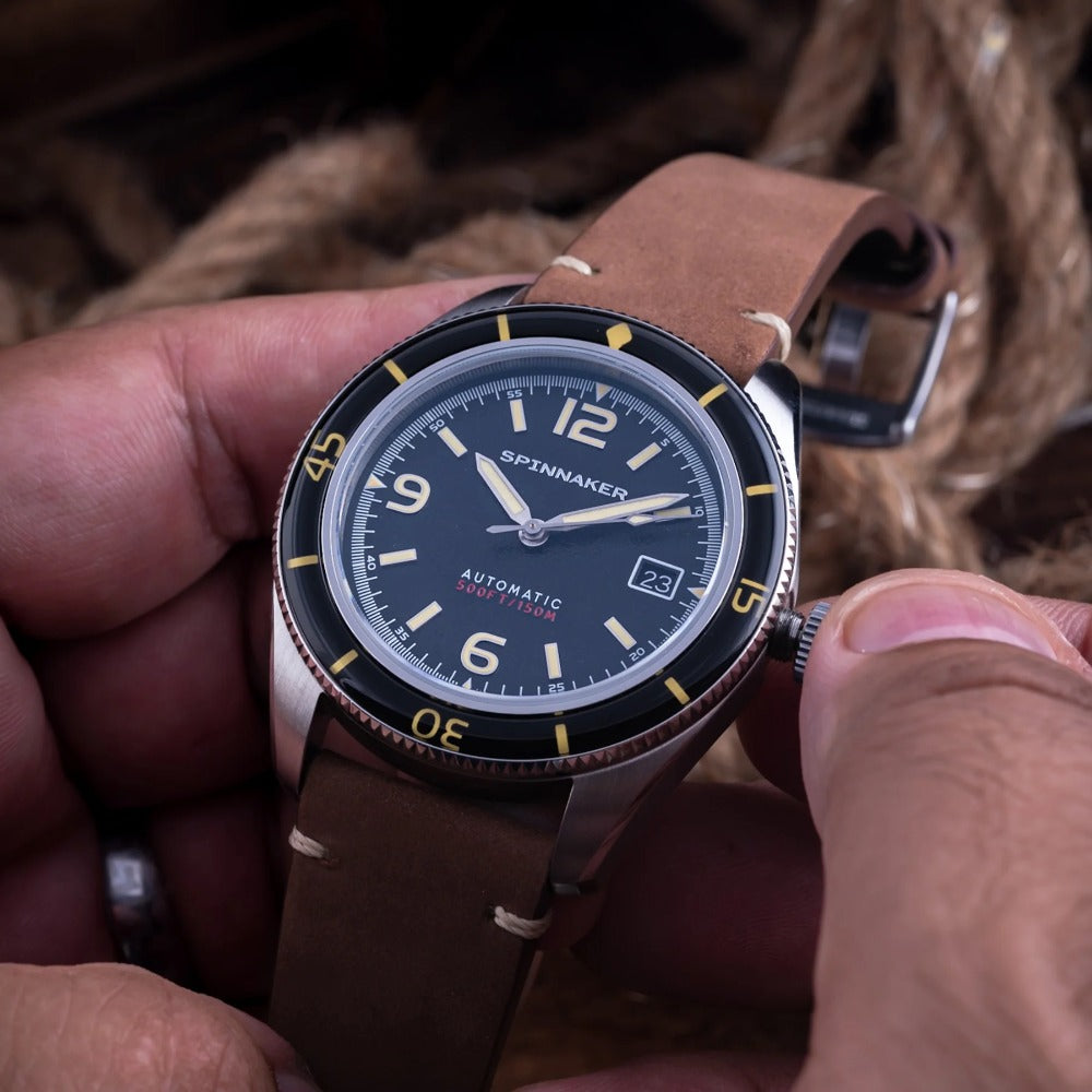 Spinnaker SP-5055-01 Fleuss Automatic vyriškas laikrodis 43mm 15ATM
