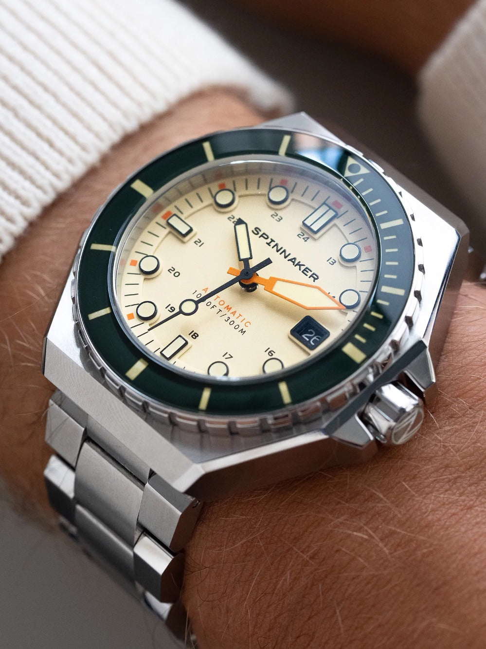 Spinnaker SP-5081-CC Dumas Diver Automatic vyriškas laikrodis 44mm 30ATM