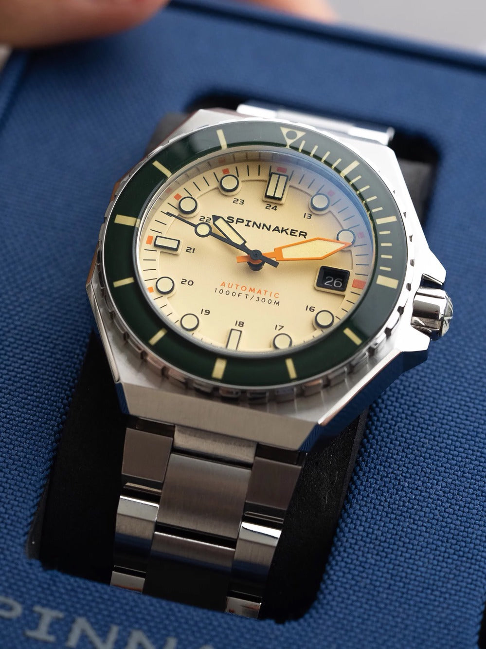 Spinnaker SP-5081-CC Dumas Diver Automatic vyriškas laikrodis 44mm 30ATM