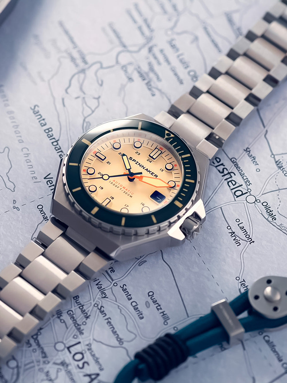 Spinnaker SP-5081-CC Dumas Diver Automatic vyriškas laikrodis 44mm 30ATM