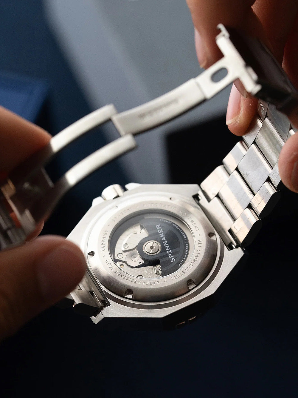 Spinnaker SP-5081-DD Dumas Automatic vyriškas laikrodis 44mm 30ATM