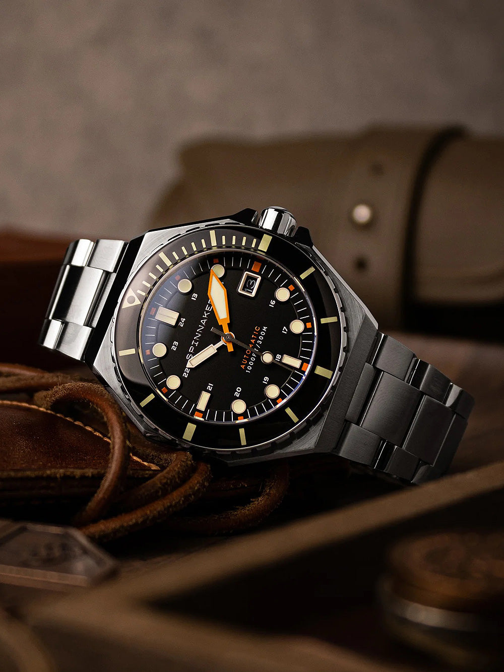 Spinnaker SP-5081-FF Dumas Automatic vyriškas laikrodis 44mm 30ATM